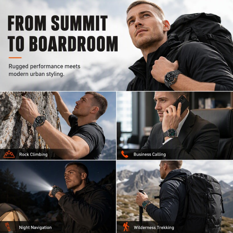 ⌚ 50% Off! 🏃 Multifunctional Outdoor Smartwatch — Fitness Tracking & Rugged Durability ✨