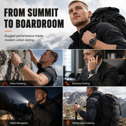 ⌚ 50% Off! 🏃 Multifunctional Outdoor Smartwatch — Fitness Tracking & Rugged Durability ✨