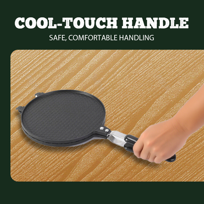 🔥 Non-Stick Dual-Use Pan – Perfect for Pancakes, Steaks & Waffle Cones! 🥞🥩🍦