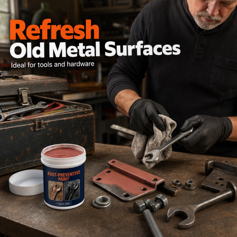 🔧Metal Anti-Rust Paint Paste🏠