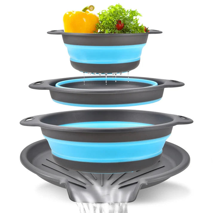🔥Limited-time 50% off-Multifunctional foldable kitchen drain basket