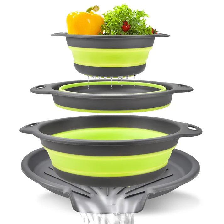 🔥Limited-time 50% off-Multifunctional foldable kitchen drain basket
