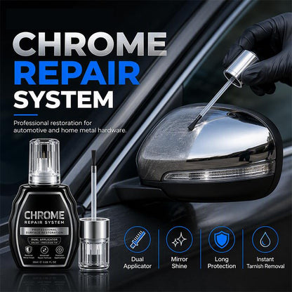 ✨🚗 Chrome Restoration Set – Removes Oxidation & Restores High-Gloss Metallic Finish