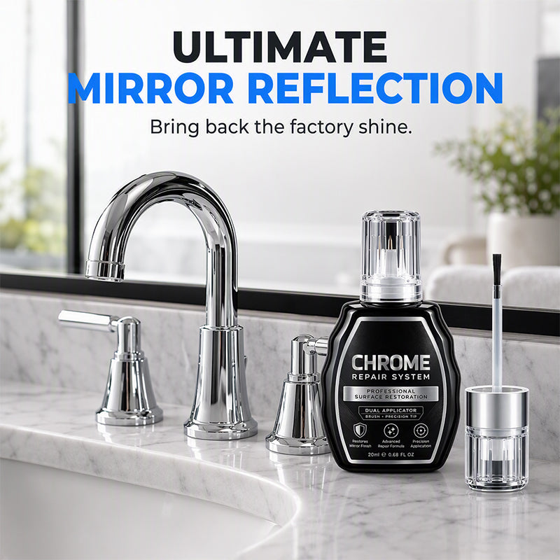 ✨🚗 Chrome Restoration Set – Removes Oxidation & Restores High-Gloss Metallic Finish