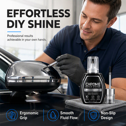 ✨🚗 Chrome Restoration Set – Removes Oxidation & Restores High-Gloss Metallic Finish