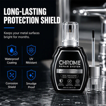 ✨🚗 Chrome Restoration Set – Removes Oxidation & Restores High-Gloss Metallic Finish