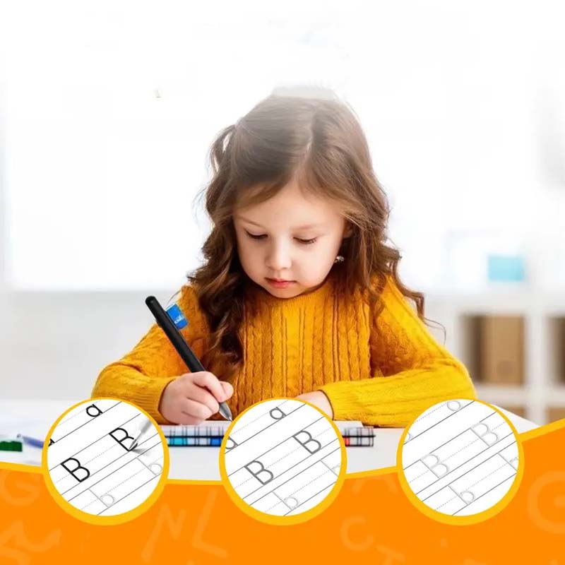 🔥Limited-time 50% off-Magic Grooved Copybook Writing Practice Set