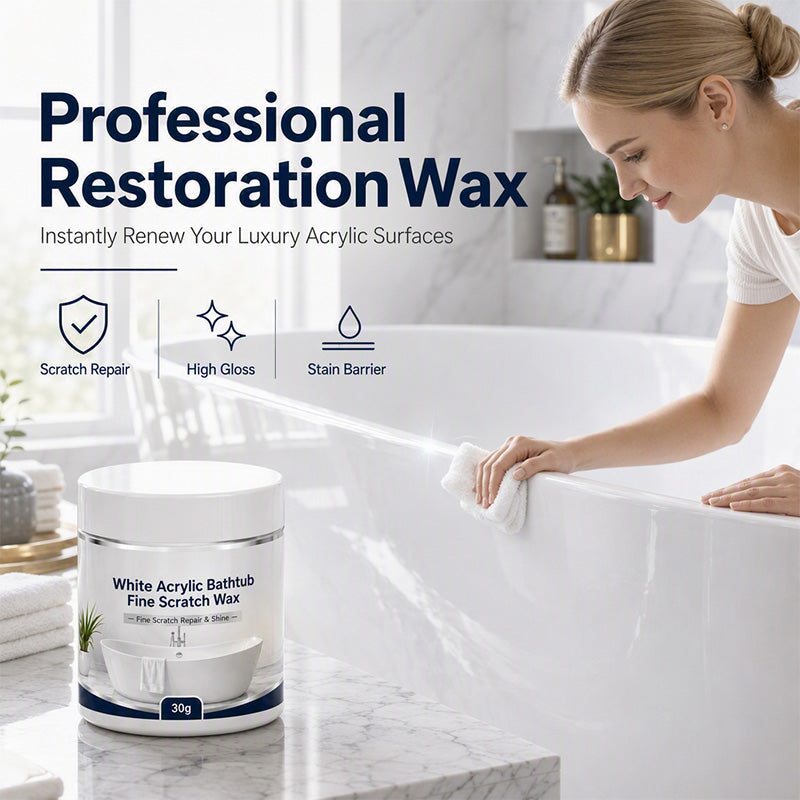🔥White Tub Fine Scratch Remover & Shine Restorer