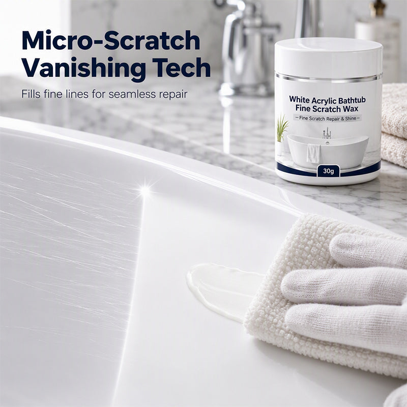 🔥White Tub Fine Scratch Remover & Shine Restorer