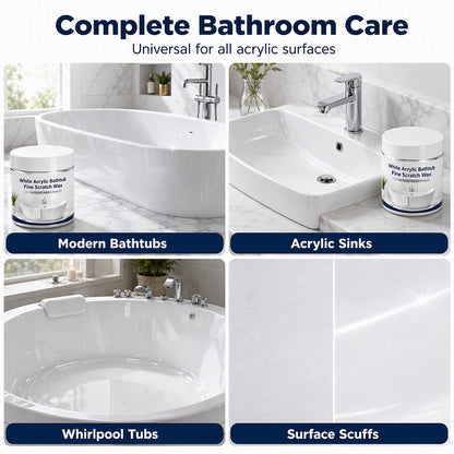 🔥White Tub Fine Scratch Remover & Shine Restorer