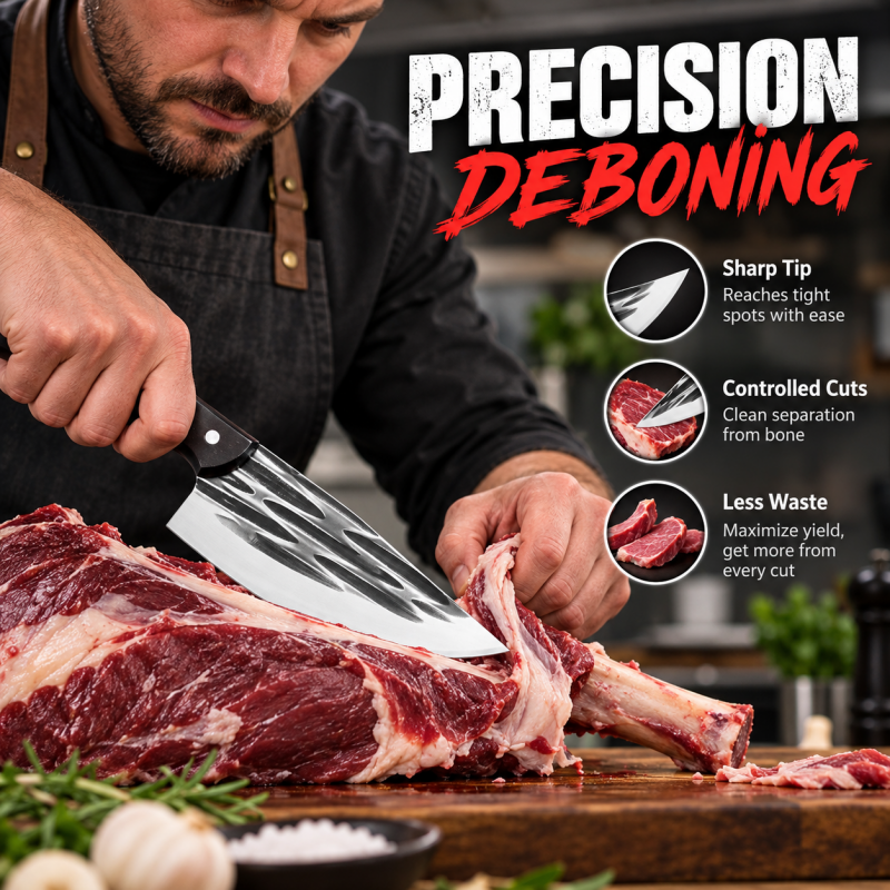 🔪50% OFF NOW! 🔥Ultra-Sharp Kitchen Butcher Knife