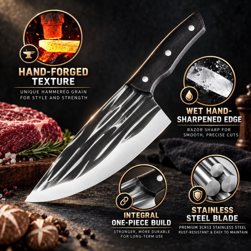 🔪50% OFF NOW! 🔥Ultra-Sharp Kitchen Butcher Knife