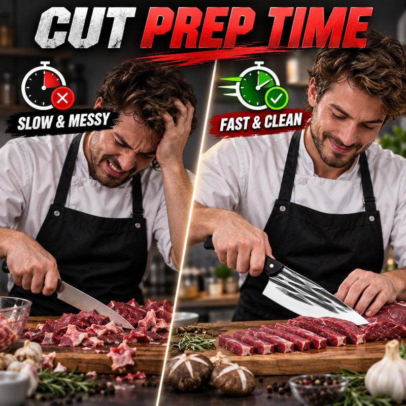 🔪50% OFF NOW! 🔥Ultra-Sharp Kitchen Butcher Knife