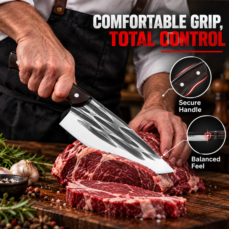 🔪50% OFF NOW! 🔥Ultra-Sharp Kitchen Butcher Knife