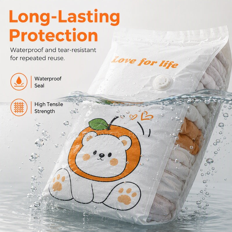 📦 LIMITED TIME Buy 2 Get 1 Free! 🛏️ Space-Saving Vacuum Storage Bags – Pump-Free, Durable 🧳