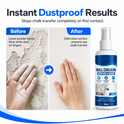 🧱 Buy 1 get 1 free-Wall Chalking Repair Liquid-Surface Curing Agent✨