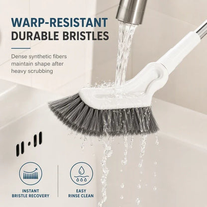 💕Buy 1 Get 1 Free🔥Long-Handle Corner Scrub Brush – Reach Tight Spaces Easily