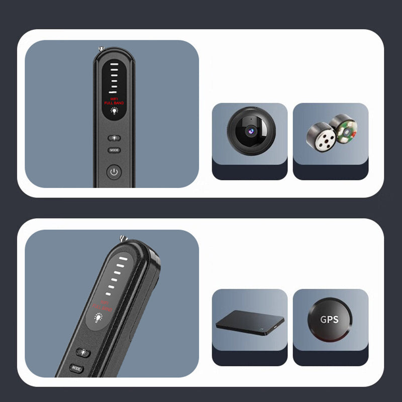 🔥50% OFF 📡 Anti-Spy Camera & GPS Detector🕵️ – Portable RF Signal Scanner for Hotel, Office, Car & Travel Privacy Checks