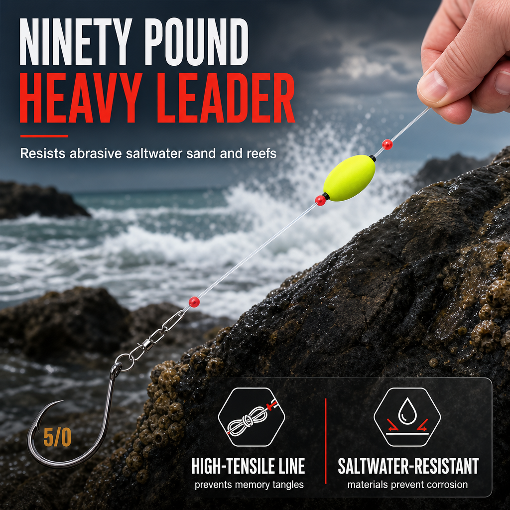 📢📢 Half-price offer!! ⏰ 6 surf fishing rigs with floats.