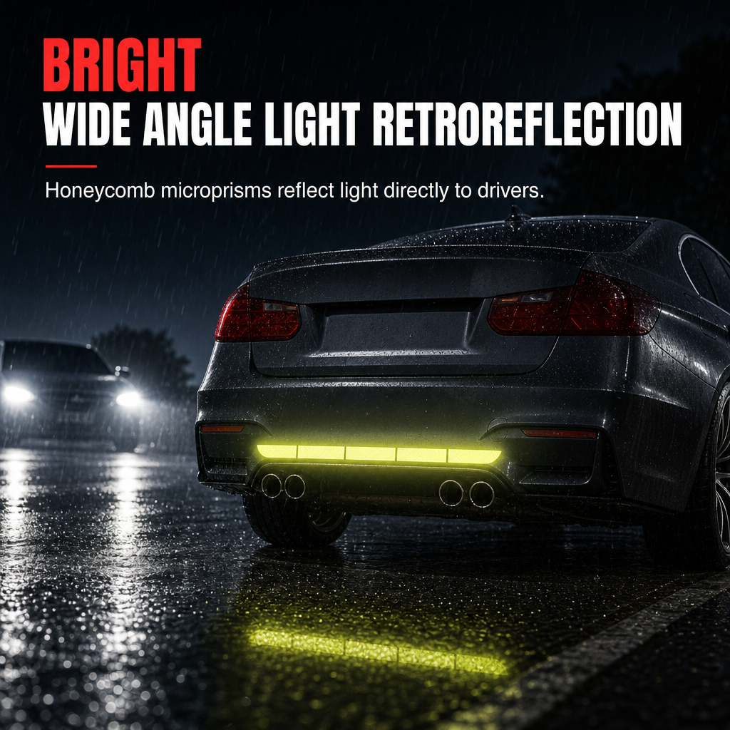 🔥Limited-time 50% off-Reflective Car Sticker Strips for Trunk & Rear Bumper