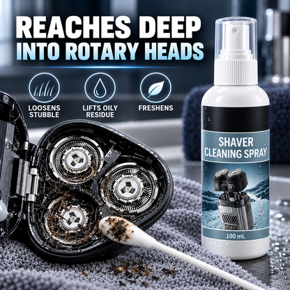 🔥Buy 1 get 1 free today - Shaver cleaning fluid.Deep-Clean Any Shaver Instantly!