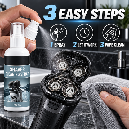 🔥Buy 1 get 1 free today - Shaver cleaning fluid.Deep-Clean Any Shaver Instantly!