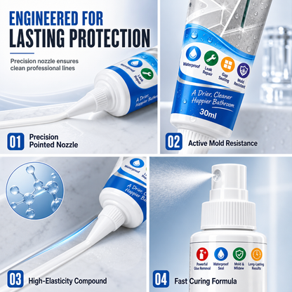 🚿🔧 Bathroom Glue Remover and Waterproof Sealant Set