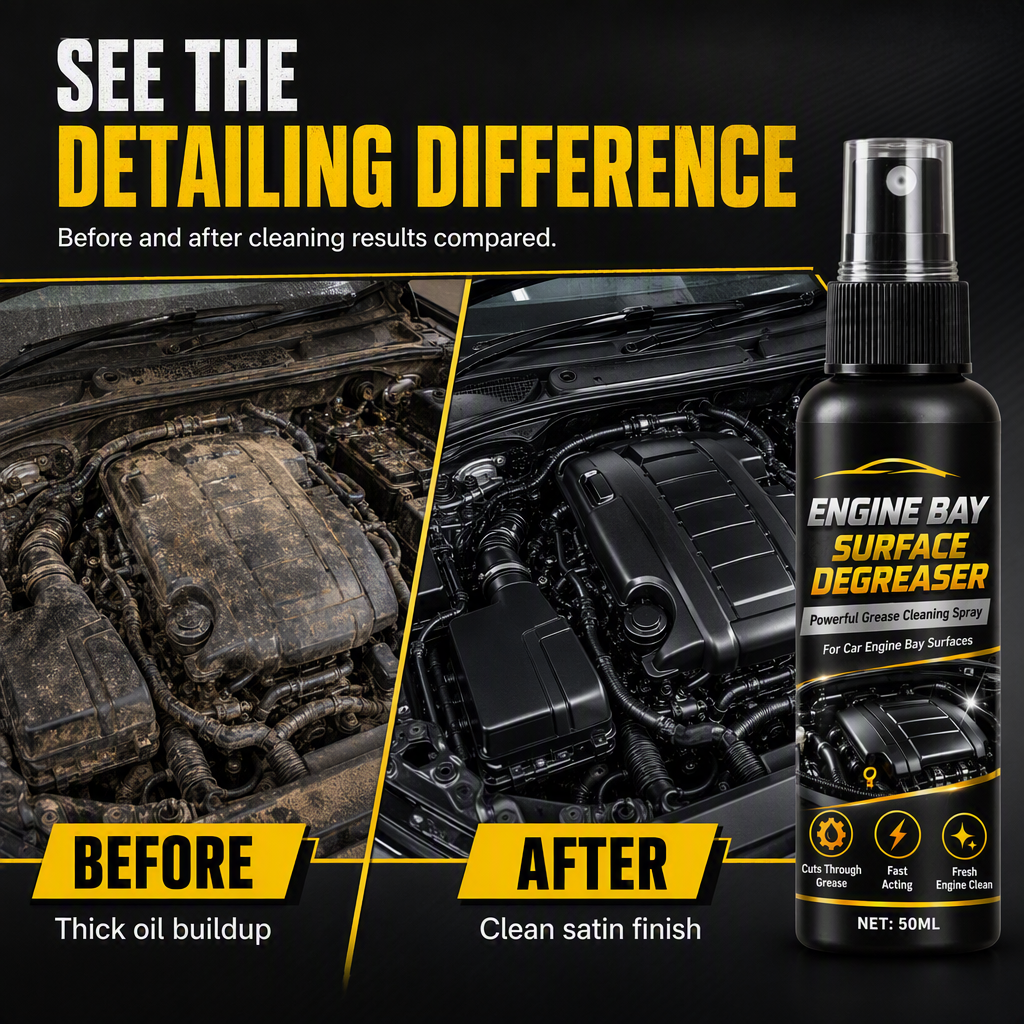 🔥Deep Clean Your Engine Bay | Heavy‑Duty Engine Degreaser