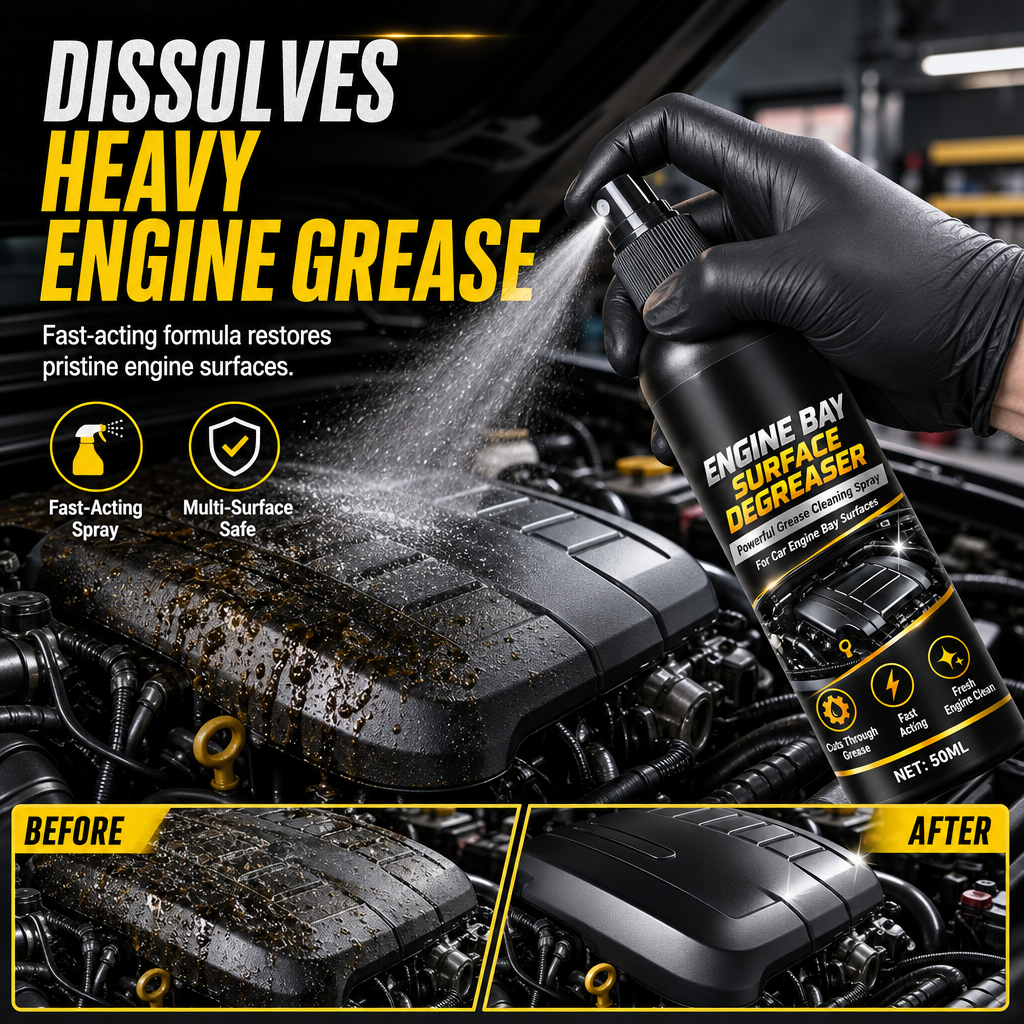 🔥Deep Clean Your Engine Bay | Heavy‑Duty Engine Degreaser