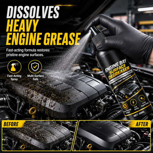 🔥Deep Clean Your Engine Bay | Heavy‑Duty Engine Degreaser