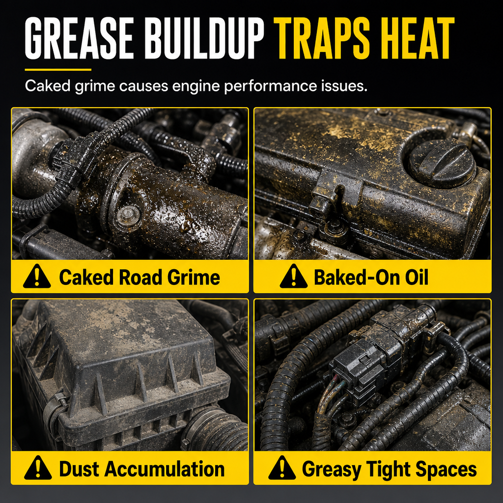 🔥Deep Clean Your Engine Bay | Heavy‑Duty Engine Degreaser