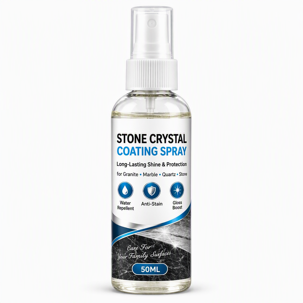 🥳2026 HOT SALE🥳Stone Nanocrystal Plating Spray – restores shine, seals & protects marble, granite & quartz.