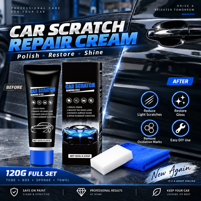 🔥Premium Car Scratch Removal Polish Wax