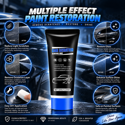 🔥Premium Car Scratch Removal Polish Wax