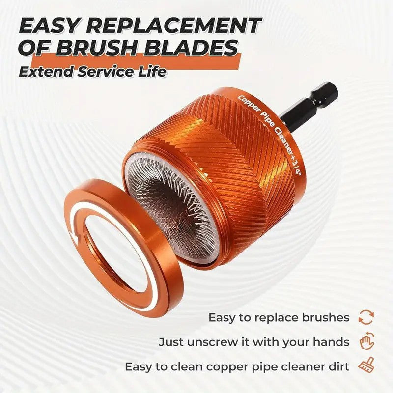 ✨Metal Pipe Cleaner & Rust Remover (15/22/28 mm)  ⚙️