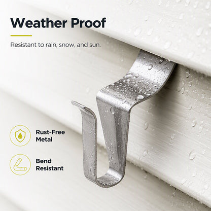 Heavy-Duty 304 Stainless Steel Vinyl Siding Hooks