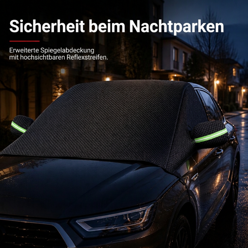 🚗 Magnetische Windschutzscheibenabdeckung – Schutz vor Schnee und Frost