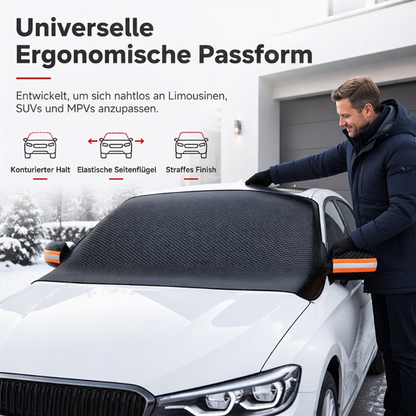 🚗 Magnetische Windschutzscheibenabdeckung – Schutz vor Schnee und Frost