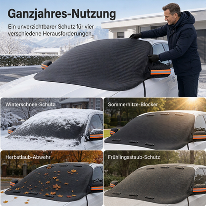 🚗 Magnetische Windschutzscheibenabdeckung – Schutz vor Schnee und Frost