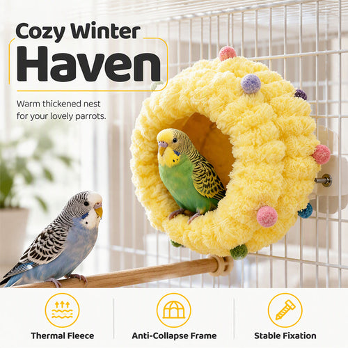 🏠🐦Soft Comfortable Hanging Bird Bed