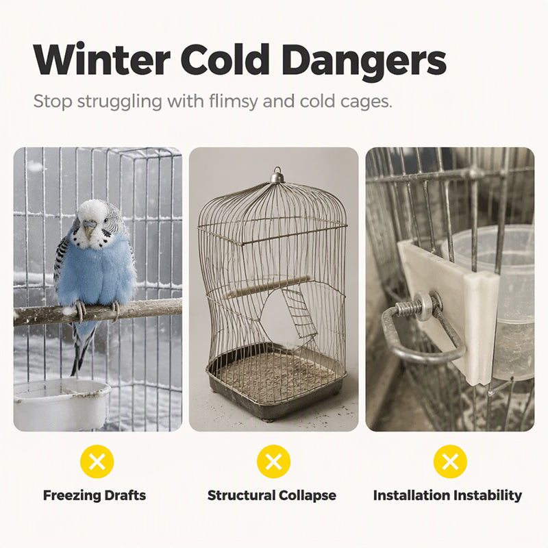 🏠🐦Soft Comfortable Hanging Bird Bed