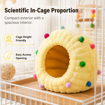 🏠🐦Soft Comfortable Hanging Bird Bed