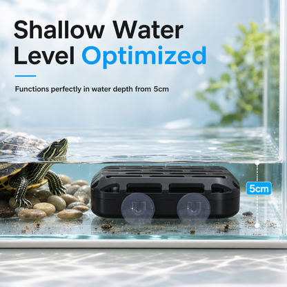 Must‑Have Aquarium Gadget! Low‑Water Level Waste Collector for Fish & Turtle Tank