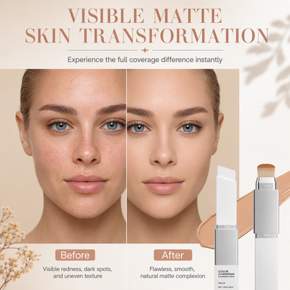 2-in-1 High Coverage Foundation Stick 💄 Foundation & Concealer Cream Makeup