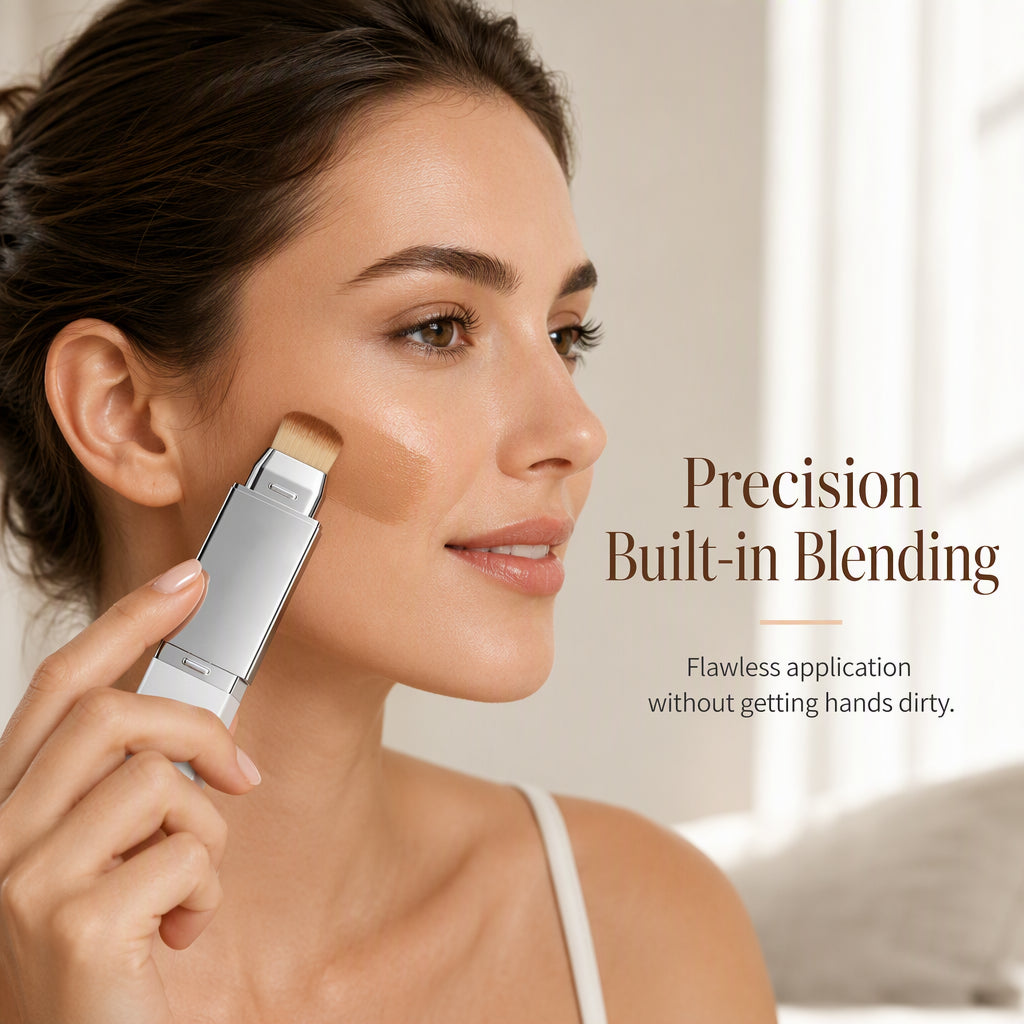 2-in-1 High Coverage Foundation Stick 💄 Foundation & Concealer Cream Makeup