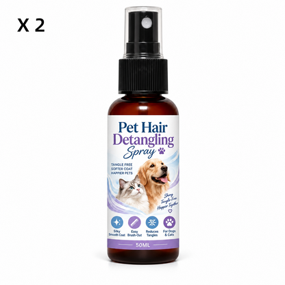 Remove Mats & Shine Instantly! Pet Detangling Spray