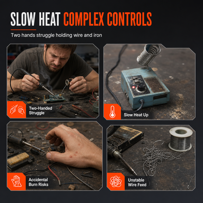 Handheld Semi-Automatic Soldering Gun Kit