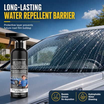 🎁50% OFF💥Car Glass Oil Film Remover Spray Powerful