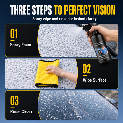 🎁50% OFF💥Car Glass Oil Film Remover Spray Powerful