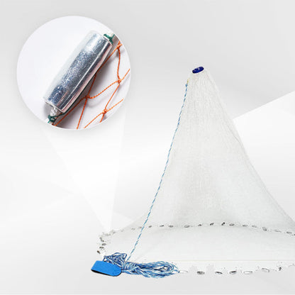 🎣Easy to Throw Hand Cast Fishing Net! Perfect for Beginners to Catch Fish Quickly
